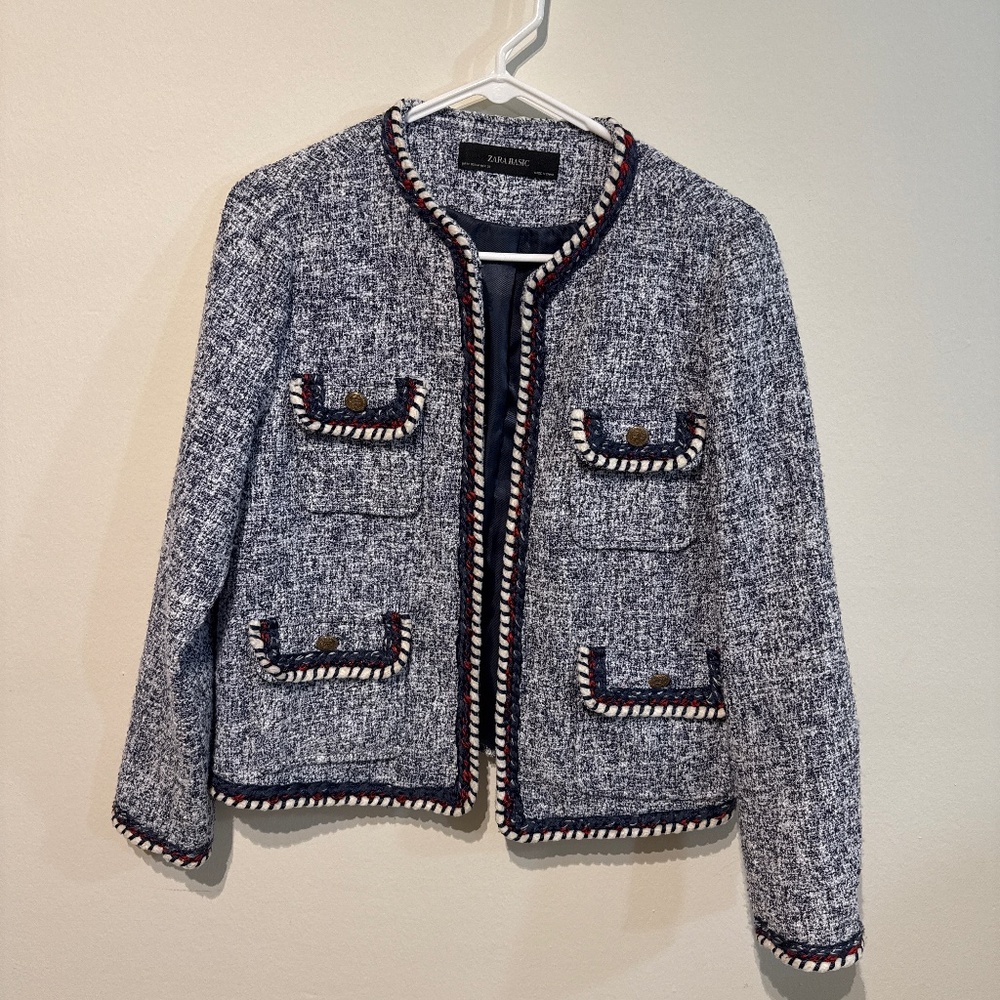 Zara tweed jacket